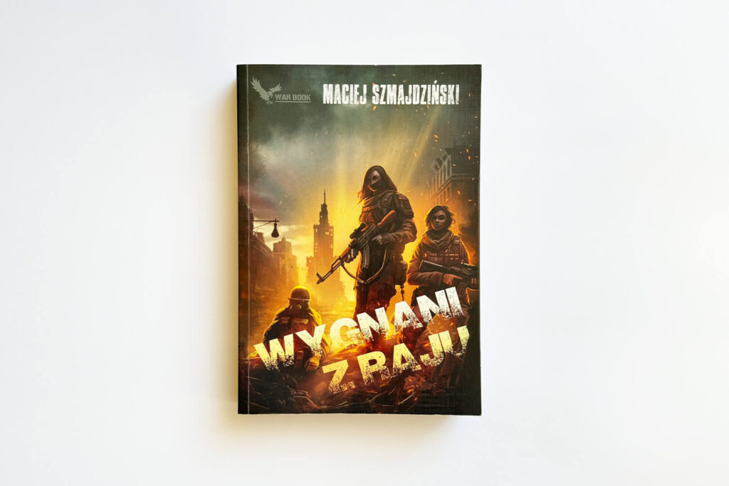 Okładka książki "Wygnani z raju" Macieja Szmajdzińskiego